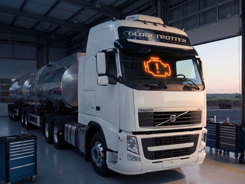 Falha no motor e fumaça branca