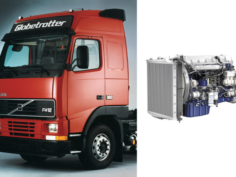 motor Volvo D12
